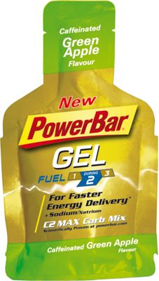 PowerBar Caffeinated Green Apple Gel C2 MAX