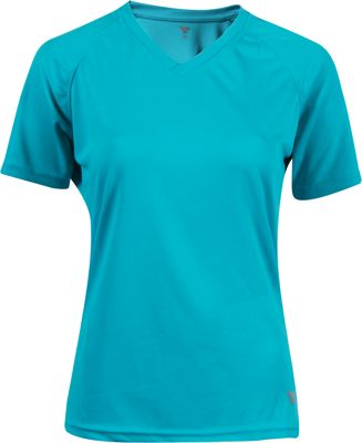 53455413 RP. Kurzarm Damen Laufshirt T&uuml;rkis